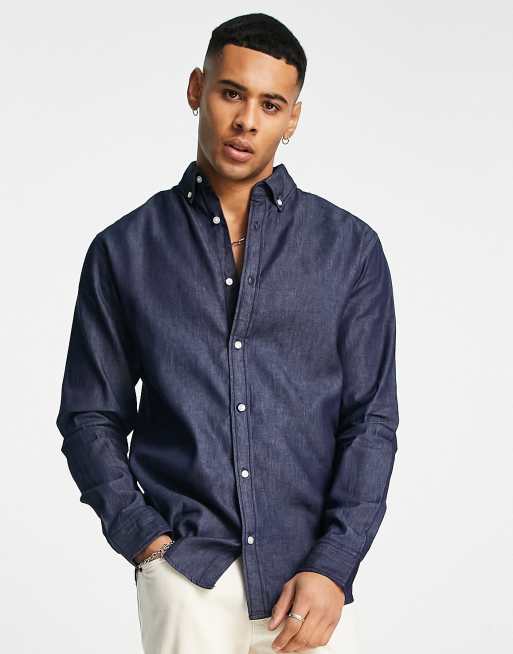 Jack & Jones Denim Shirt With Dip Dye, $67, Asos