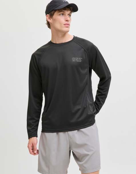 Jack & Jones Longsleeved t-shirt in black - view 1