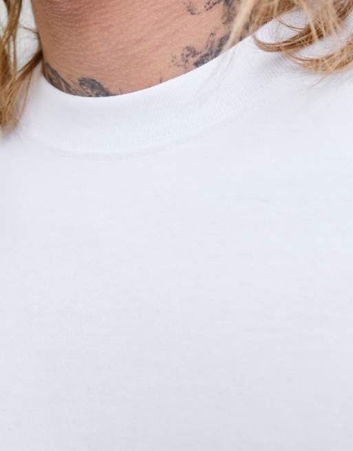 Jack & Jones Longsleeved t-shirt in white, 5 of 7