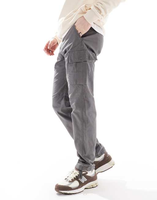 Jack & Jones loose fit cargo pants in dark grey, 2 of 5