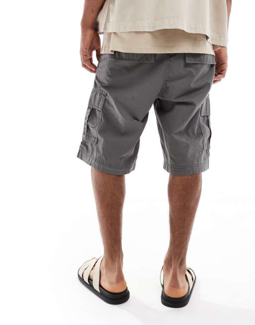 Jack & Jones LOOSE FIT - Shorts Vaqueros - Tan/tostado