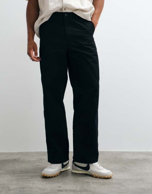 Jack & Jones loose fit chino in black, 5 of 5