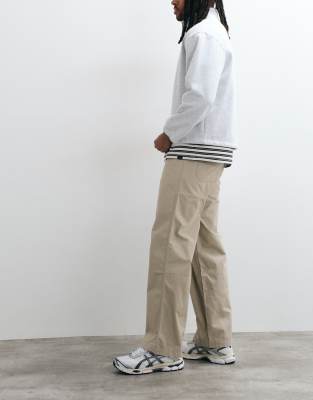 Jack & Jones Loose Fit Chinos In White