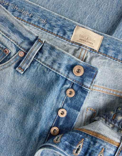 Jack & Jones Loose-fit jeans in blue denim, 4 of 7