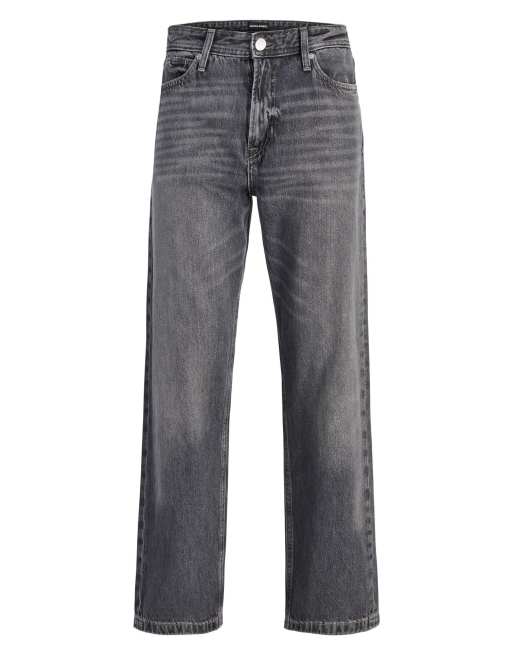 Jack & Jones loose-fit jeans van zwarte denim, 5 van 6