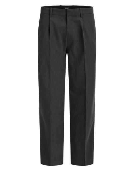 Jack & Jones Loose-fit pants in dark grey melange, 7 of 7