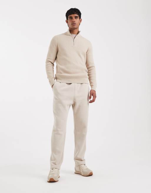 Jack & Jones loose fit jogger in beige