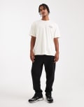 [Jack & Jones] Jack & Jones loose fit trackies in black L Black