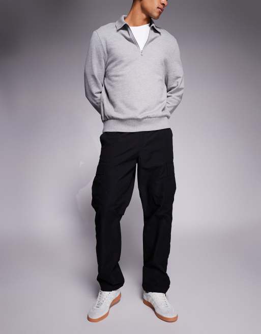Jack & Jones loose tech cargo pants in black, 2 of 5