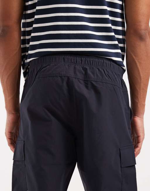 Jack & Jones loose tech cargo trousers in navy, 4 of 5