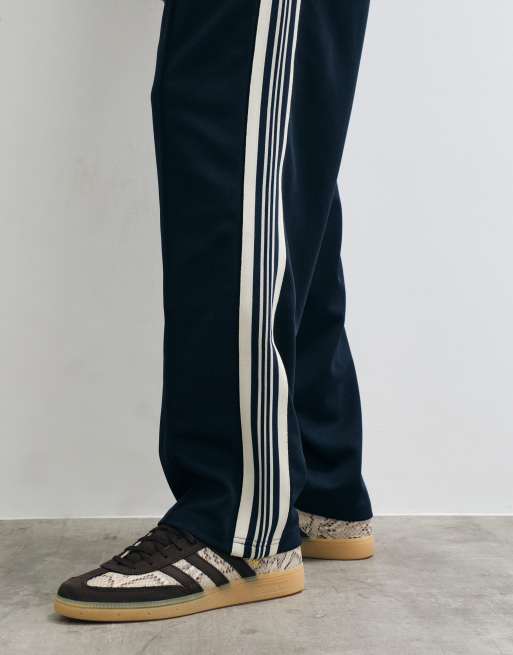 Jack & Jones loose track pants with seam detail in navy , 4 of 5