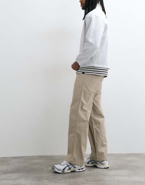 Jack & Jones losse chino in gebroken wit - view 1