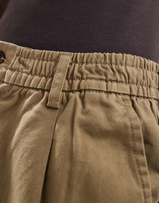 Jack & Jones - Losvallende chino met geplooide voorkant in beige, 5 van 5