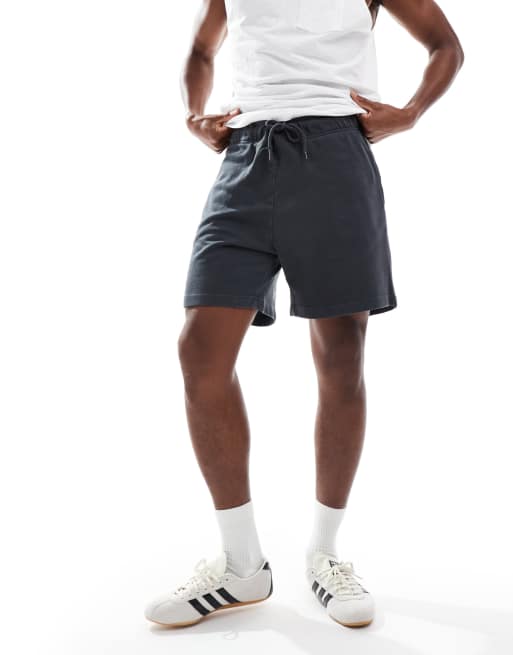 Jack & Jones - Losvallende jersey short in grijze wassing