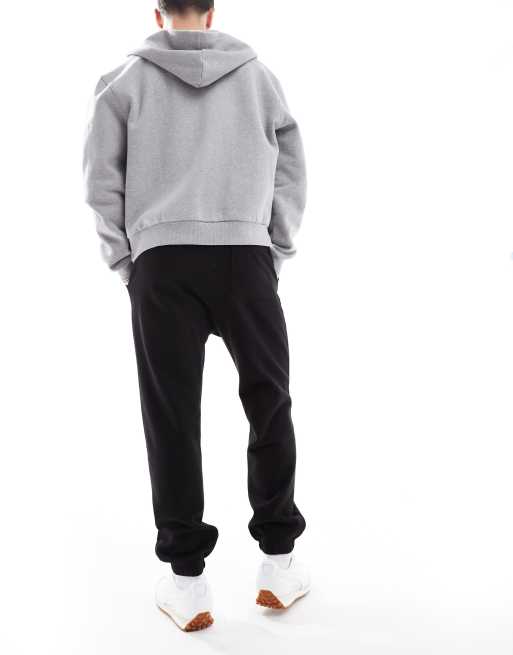 Jack & Jones - Losvallende joggingbroek met logo in zwart, 4 van 5