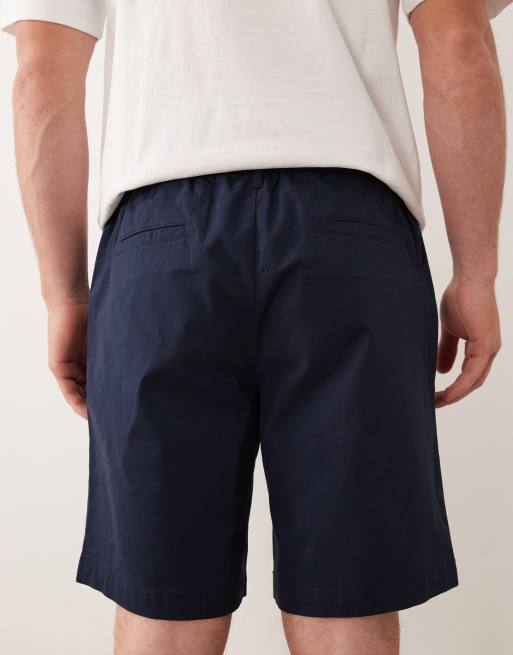 Jack & Jones - Lot de 2 shorts chino à cordon de serrage - Beige et bleu marine, 5 de 5