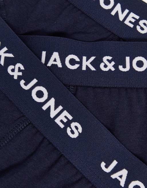 Jack & Jones - Lot de 3 boxers avec taille contrastante, 4 de 4