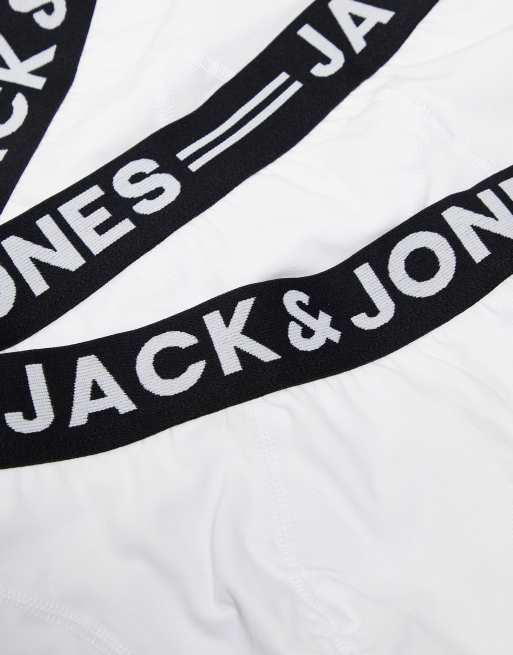 Jack & Jones - Lot de 3 boxers - Blanc, 4 de 4