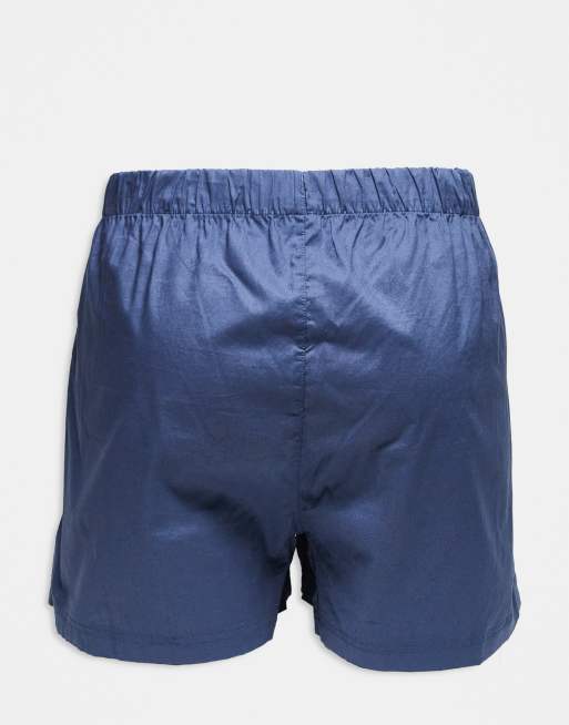 Jack & Jones - Lot de 3 caleçons en coton - Bleu, 3 de 3