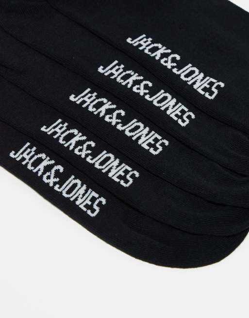Jack & Jones - Lot de 5 paires de chaussettes de tennis - Noir, 2 de 4
