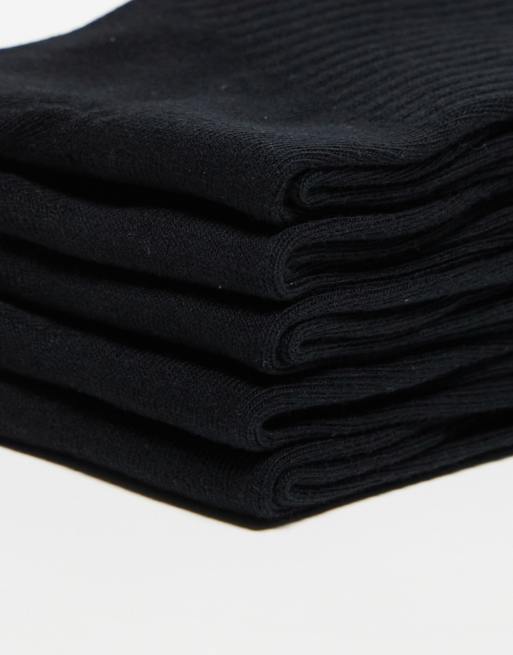 Jack & Jones - Lot de 5 paires de chaussettes de tennis - Noir, 3 de 4