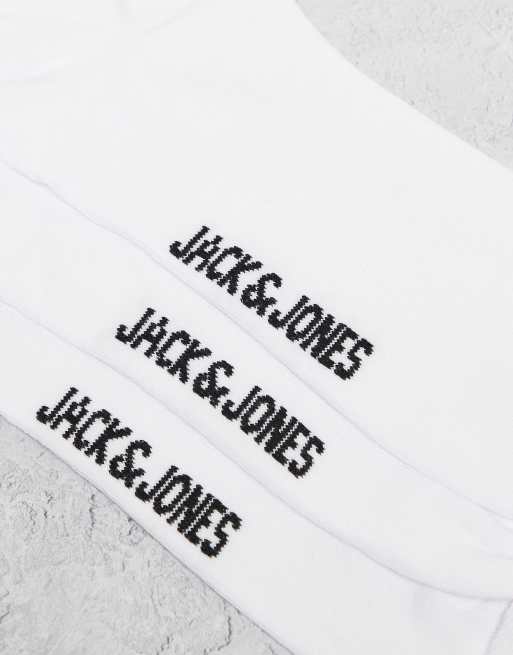 Jack & Jones - Lot de 5 paires de chaussettes à imprimé fruits - Blanc, 3 de 3