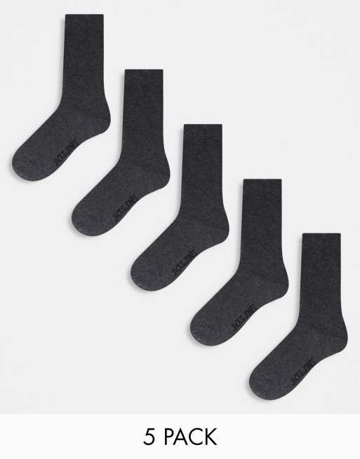 Lot de 4 chaussettes, mélange coton/polyester, chaussettes