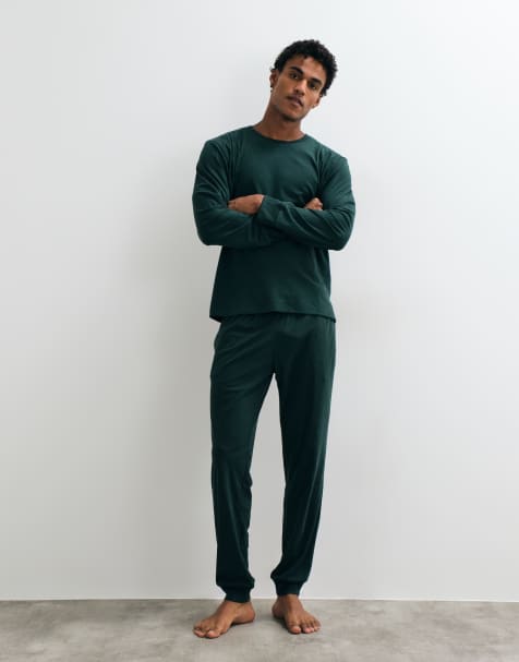 Jack & Jones lounge set in dark green - view 1