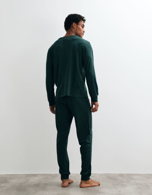 Jack & Jones lounge set in dark green, 2 of 5