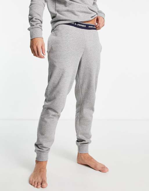 Jack Jones lounge sweatshirt sweatpants set in gray ASOS