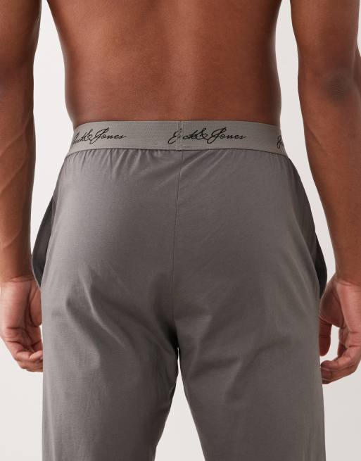 Jack & Jones - Loungebroek met geschreven logo in grijs, 5 van 5