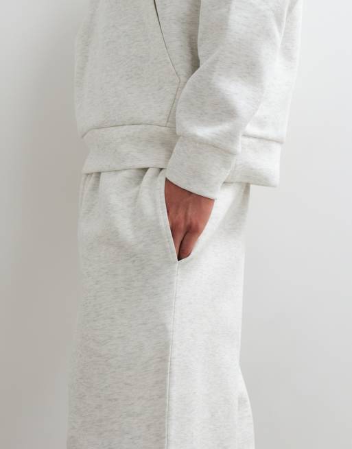 Jack & Jones løstsiddende kraftige joggingbukser i gråmeleret, 3 af 5