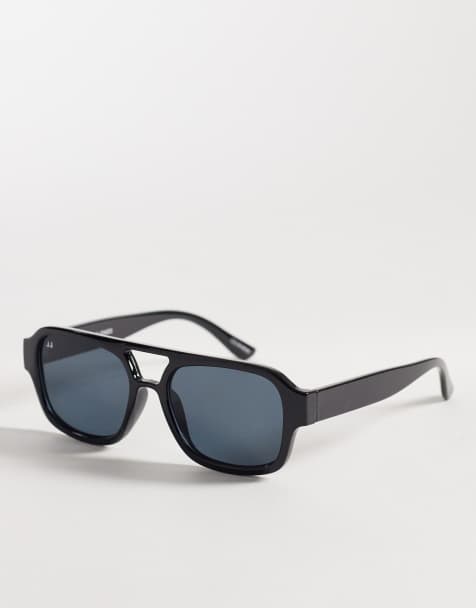 Jack & Jones - Lunettes de soleil aviateur - Noir - view 1