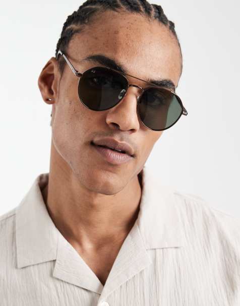 Jack & Jones - Lunettes de soleil aviateur - Noir - view 1