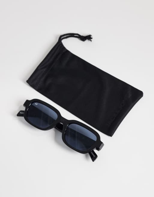 Jack & Jones - Lunettes de soleil rectangulaires - Noir, 3 de 3