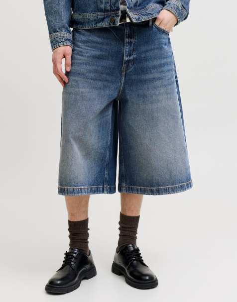 Jack & Jones - Lyseblå denimshorts - view 1