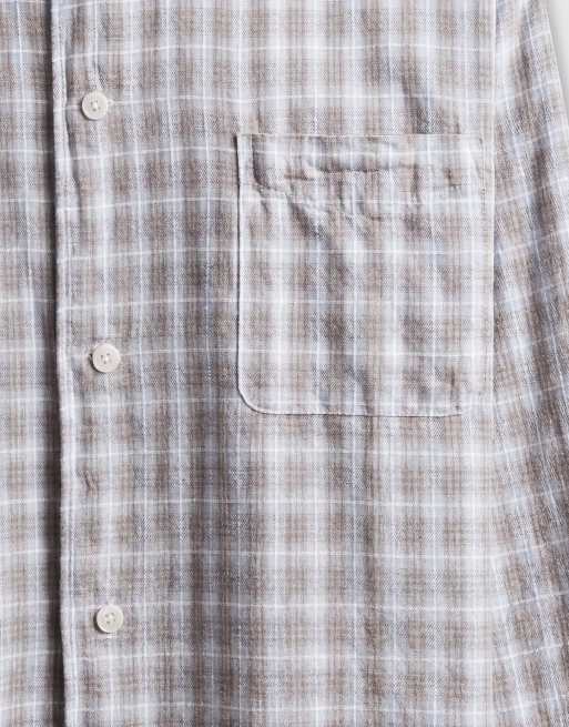 Jack & Jones - Lyseblå langærmet skjorte i bomuld med tern, 9 af 9