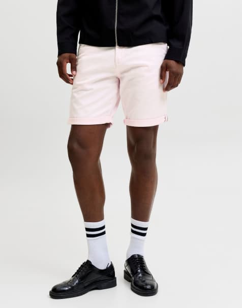 Jack & Jones - lyserøde chinoshorts - view 1
