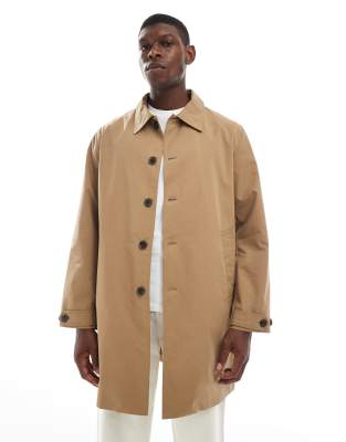 Jack & Jones mac in beige-Neutral