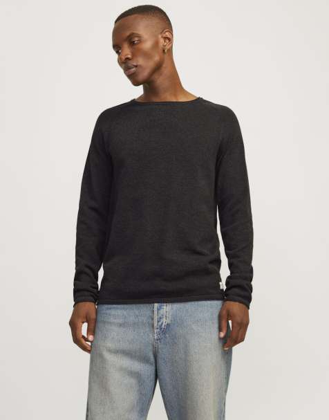 Jack & Jones - Maglione lavorato nero - view 1