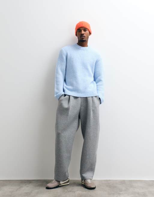 Jack & Jones maglione oversize in azzurro chiaro, 2 di 5