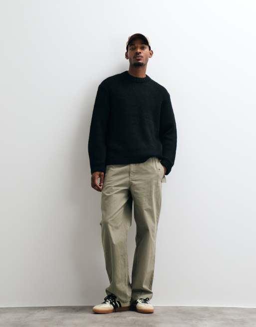 Jack & Jones maglione oversize in nero, 3 di 5