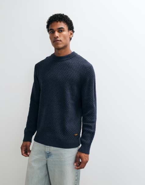 Jack & Jones maglione testurizzato navy - view 1