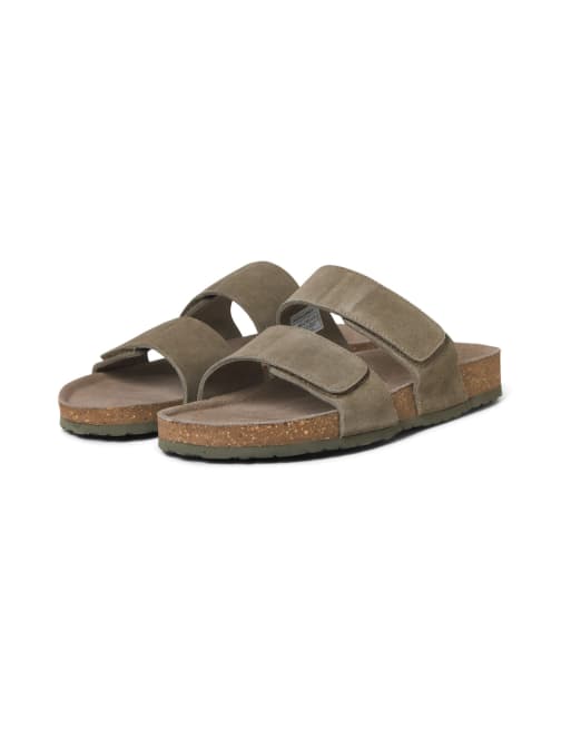 Jack & Jones Malta sandal in olive, 2 of 4