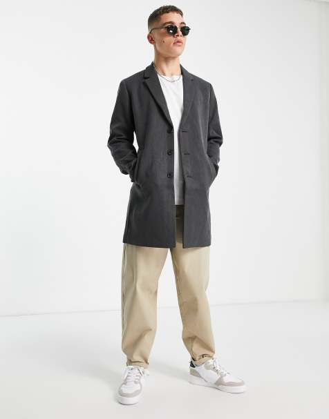 Jack & Jones - Manteau habillé élégant - Gris foncé - view 1