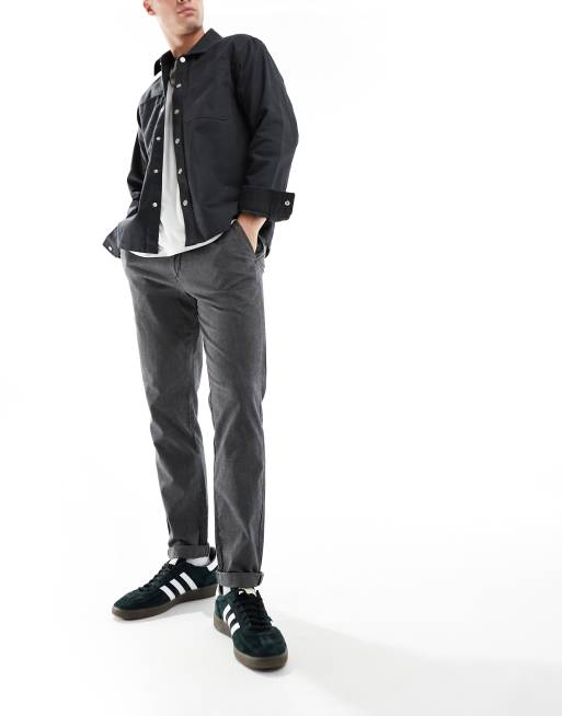 Jack & Jones - Marco - Grå og tapered bukser