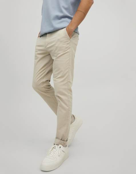 Jack & Jones Marco tapered pant in grey - view 1