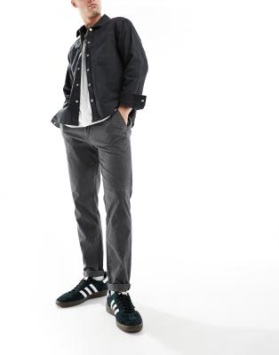 Jack & Jones Marco Tapered Pants In Gray