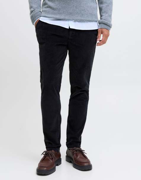 Jack & Jones – Marinblå chinos - view 1