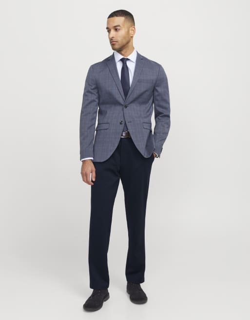 Jack & Jones – Marinblå chinos, 3 av 7
